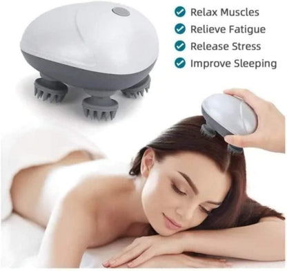 Smoothing Scalp & Body Massager. Deep relaxation for you  (For Humans & Pets)