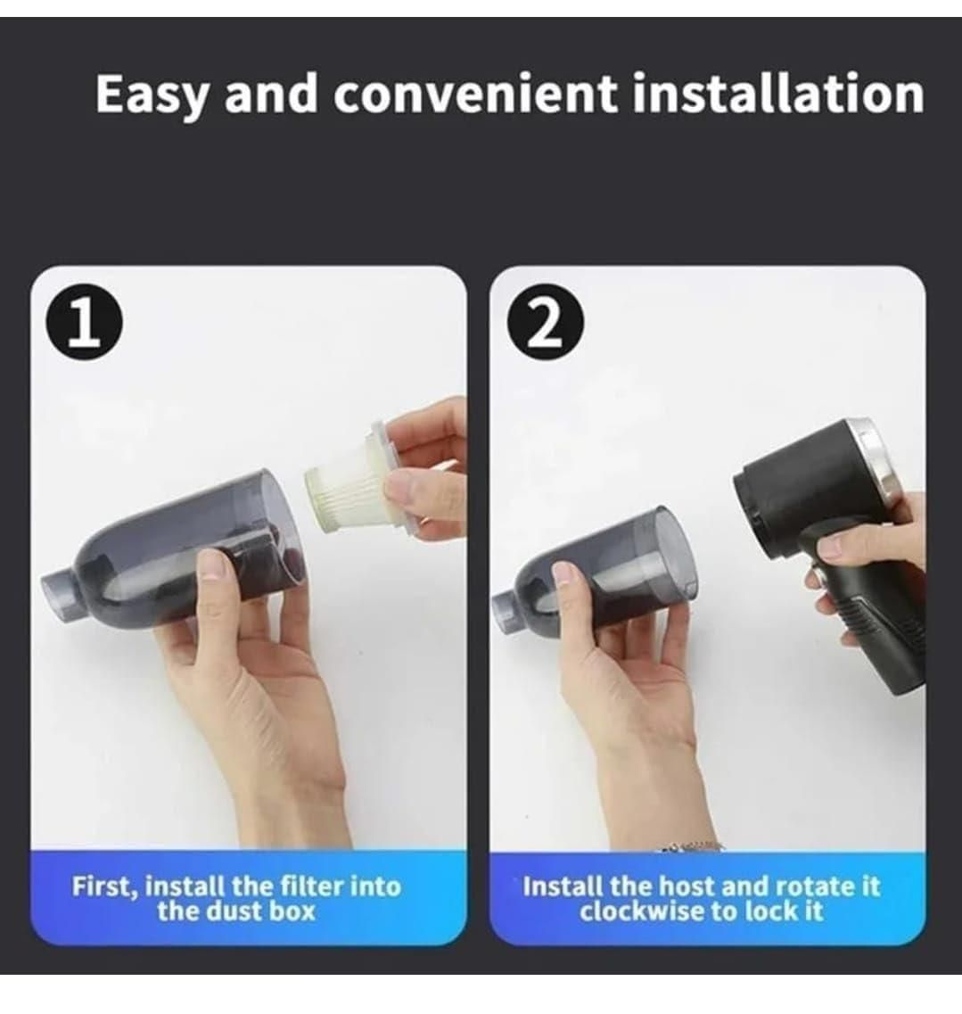 Vacuum Suction Cleaner – Portable Wireless Air Duster